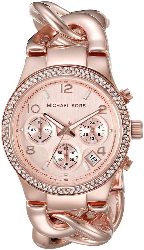 michael kors women's runway rose gold mk 3247|Runway Rose Gold.